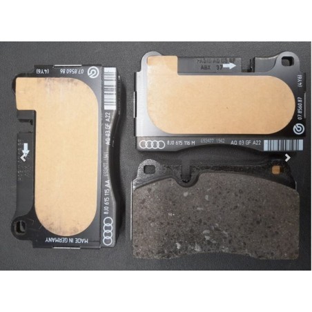 JUEGO PASTILLAS FRENO DELANTERAS