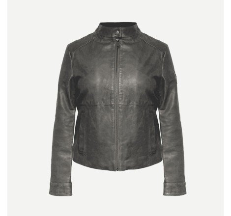 Chaqueta de cuero CUPRA para mujer