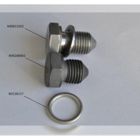 Tornillo de evacuación de aceite