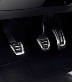 Fundas de pedales - Audi Q3 (Cambio manual) - En acero inoxidable