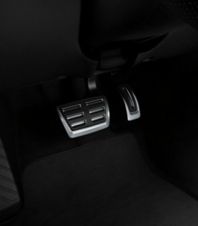 Fundas de pedales - Audi Q3 (Cambio automático) - En acero inoxidable